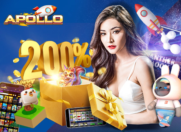 Apollo 200% Slot Deposit Bonus